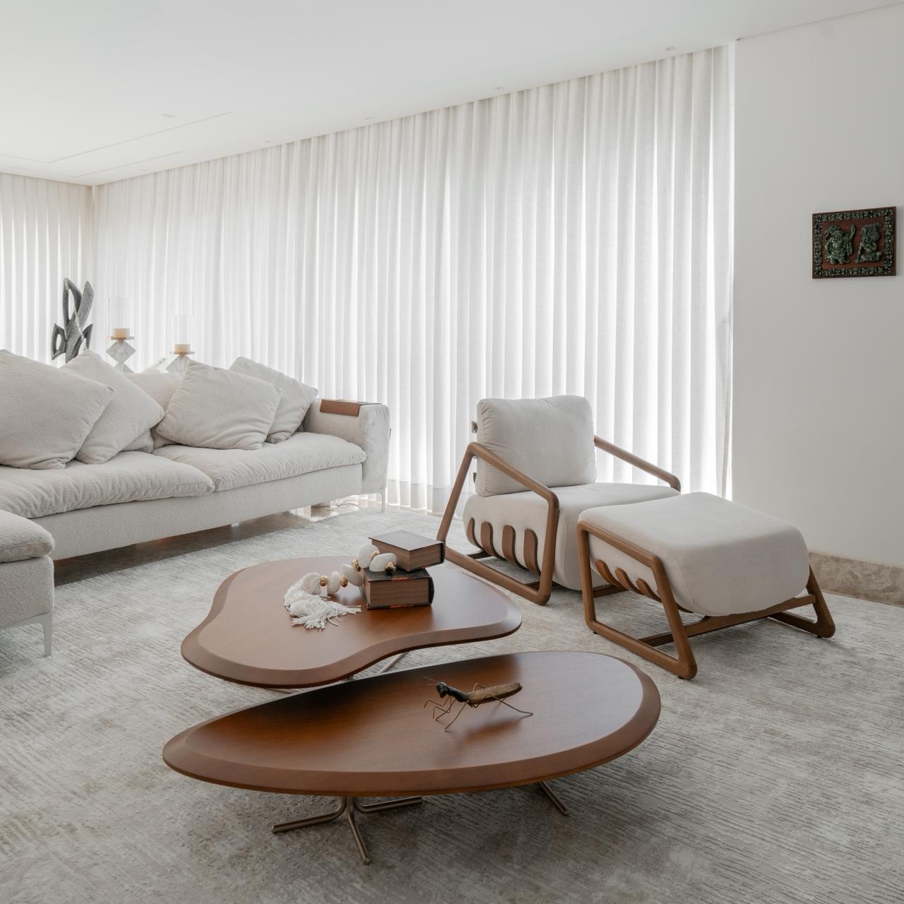 Cozinha integrada minimalista