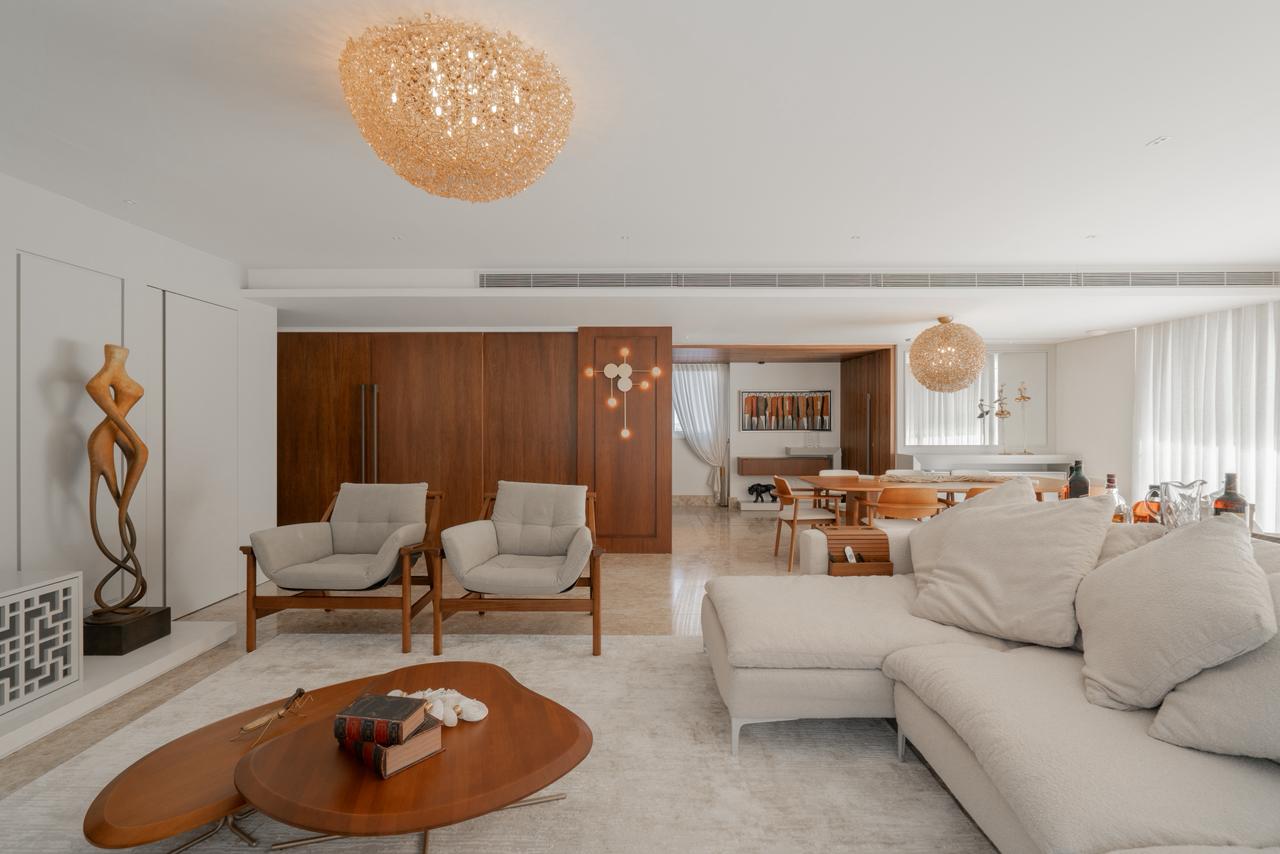 Sala de jantar com pendentes